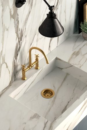 Fondovalle Calacatta Gold | Porselen Mutfak Tezgahı