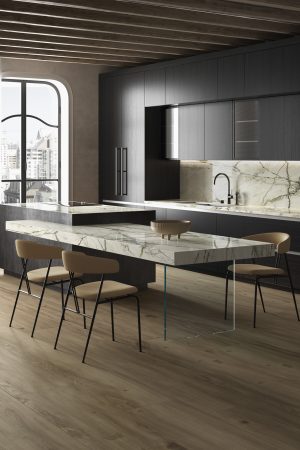 Fondovalle Calacatta Green | Porselen Mutfak Tezgahı