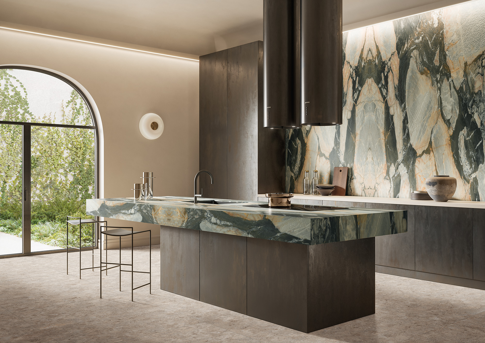 Fondovalle Calacatta Paris | Porselen Mutfak Tezgahı