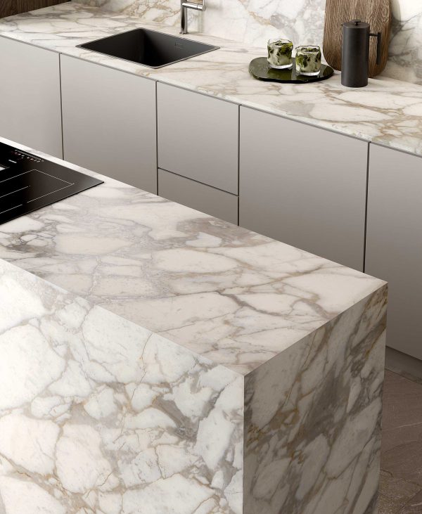 Fondovalle Calacatta Vagli Oro | Porselen Mutfak Tezgahı