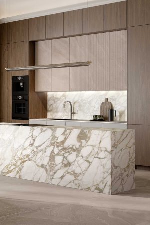 Fondovalle Calacatta Vagli Oro | Porselen Mutfak Tezgahı