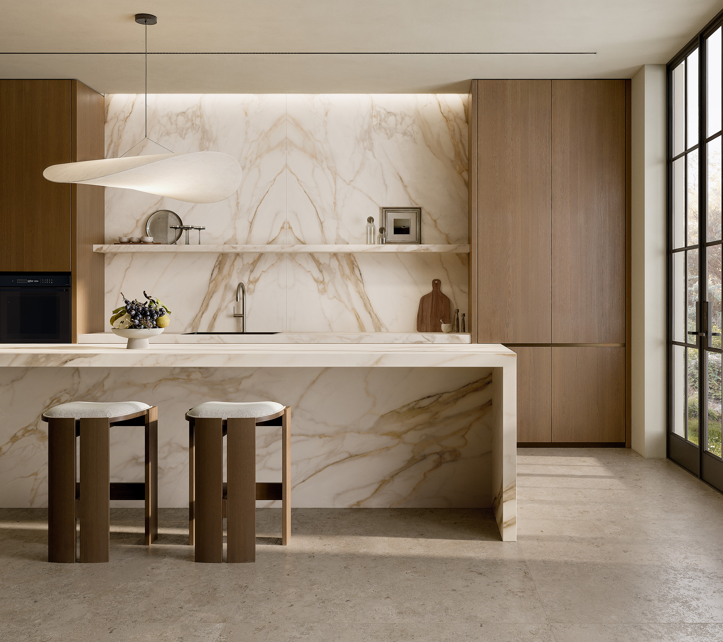 Fondovalle Calacatta Venice | Porselen Mutfak Tezgahı