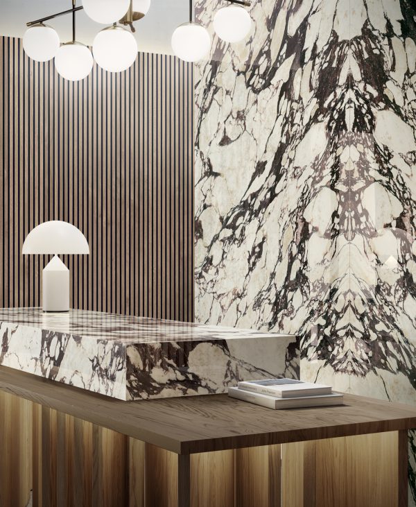 Fondovalle Calacatta Viola | Porselen Mutfak Tezgahı