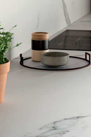 Fondovalle Calacatta White | Porselen Mutfak Tezgahı