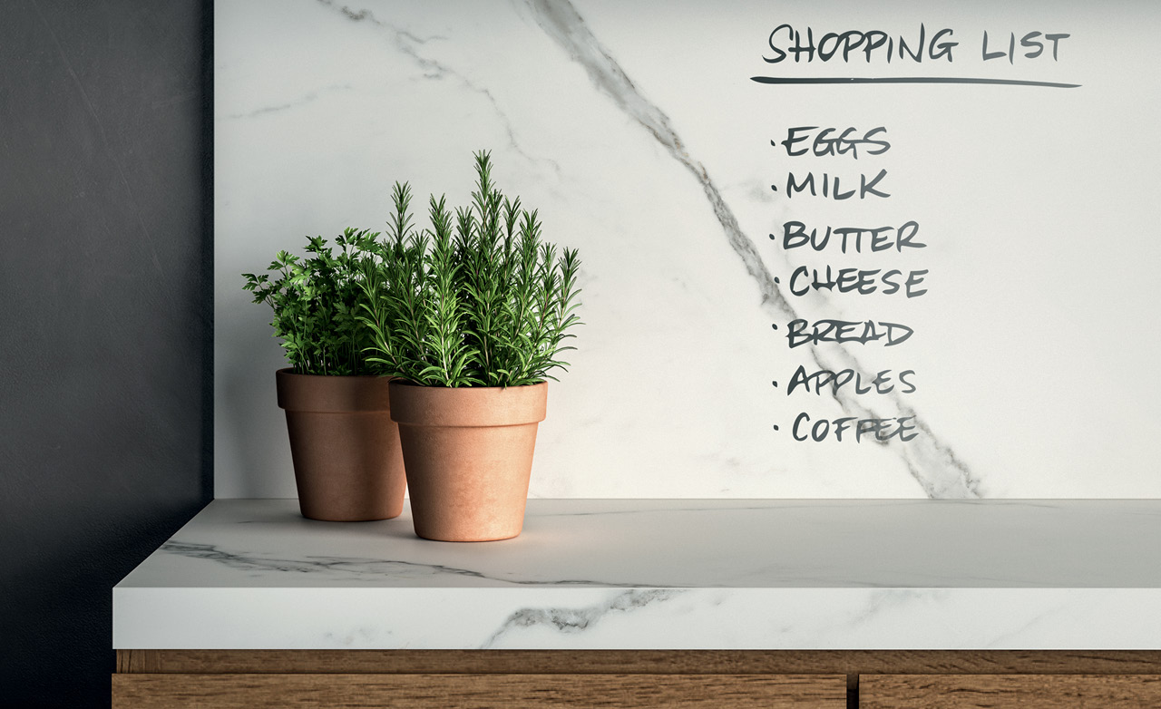 Fondovalle Calacatta White | Porselen Mutfak Tezgahı