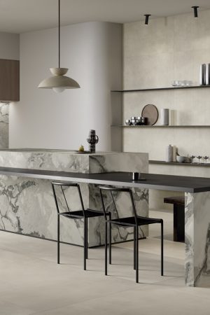 Fondovalle Cliff White | Porselen Mutfak Tezgahı