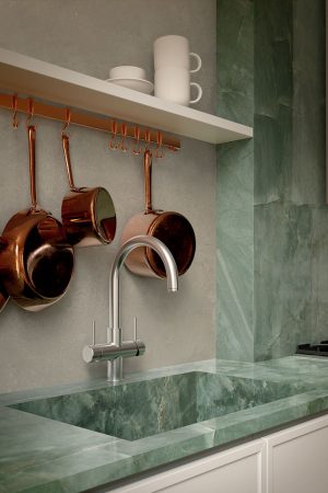 Fondovalle Emerald Green | Porselen Mutfak Tezgahı