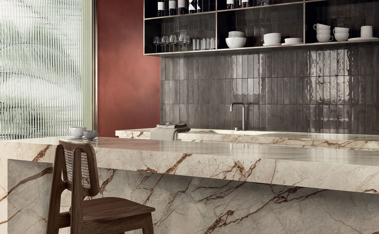 Fondovalle Gold River | Porselen Mutfak Tezgahı