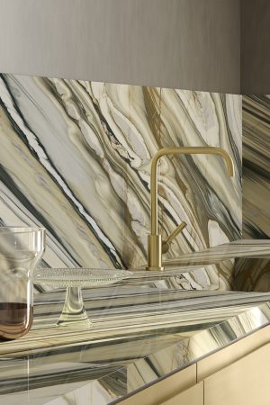 Fondovalle Luxury Gold | Porselen Mutfak Tezgahı