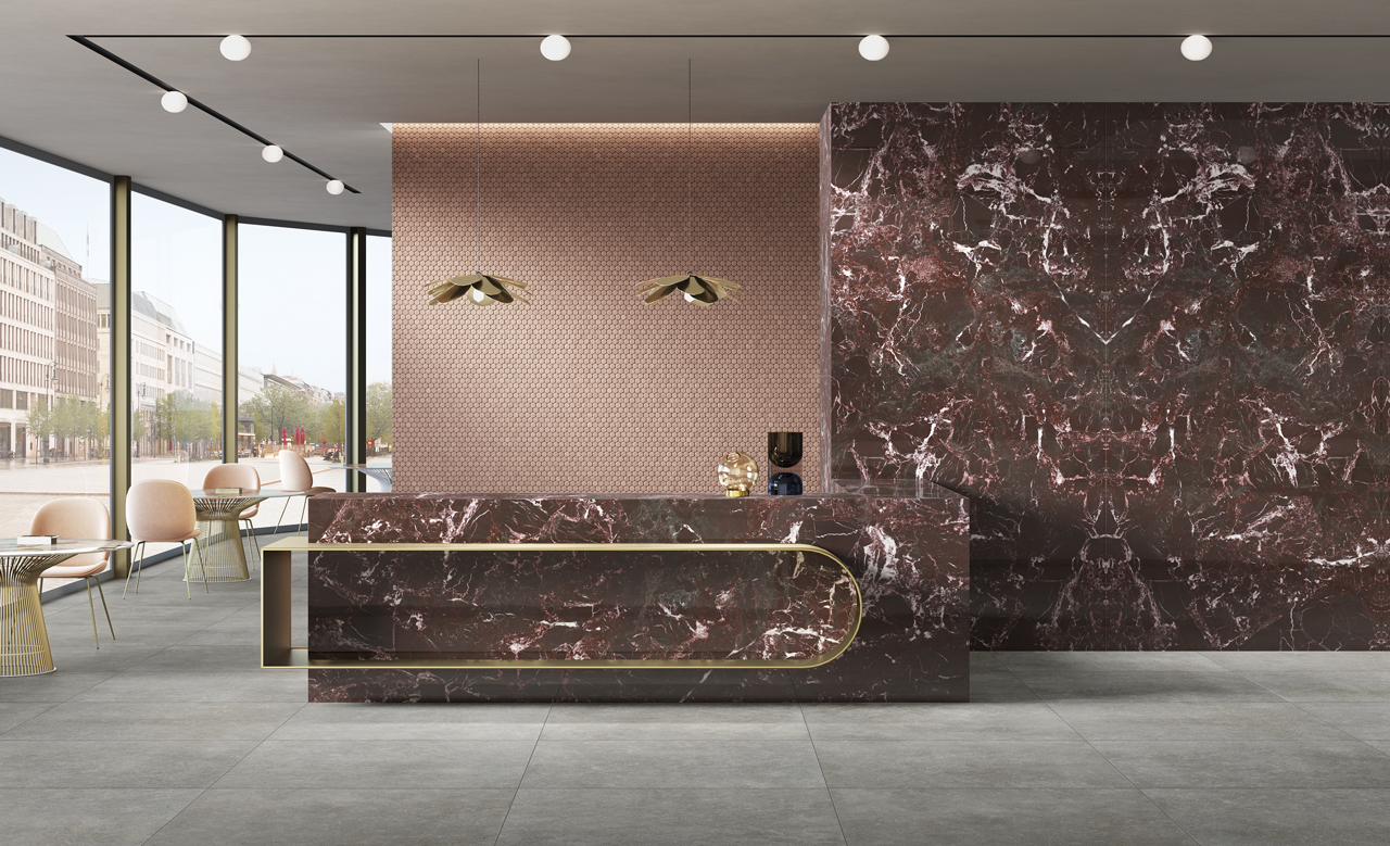 Fondovalle Rosso Lepanto | Porselen Mutfak Tezgahı