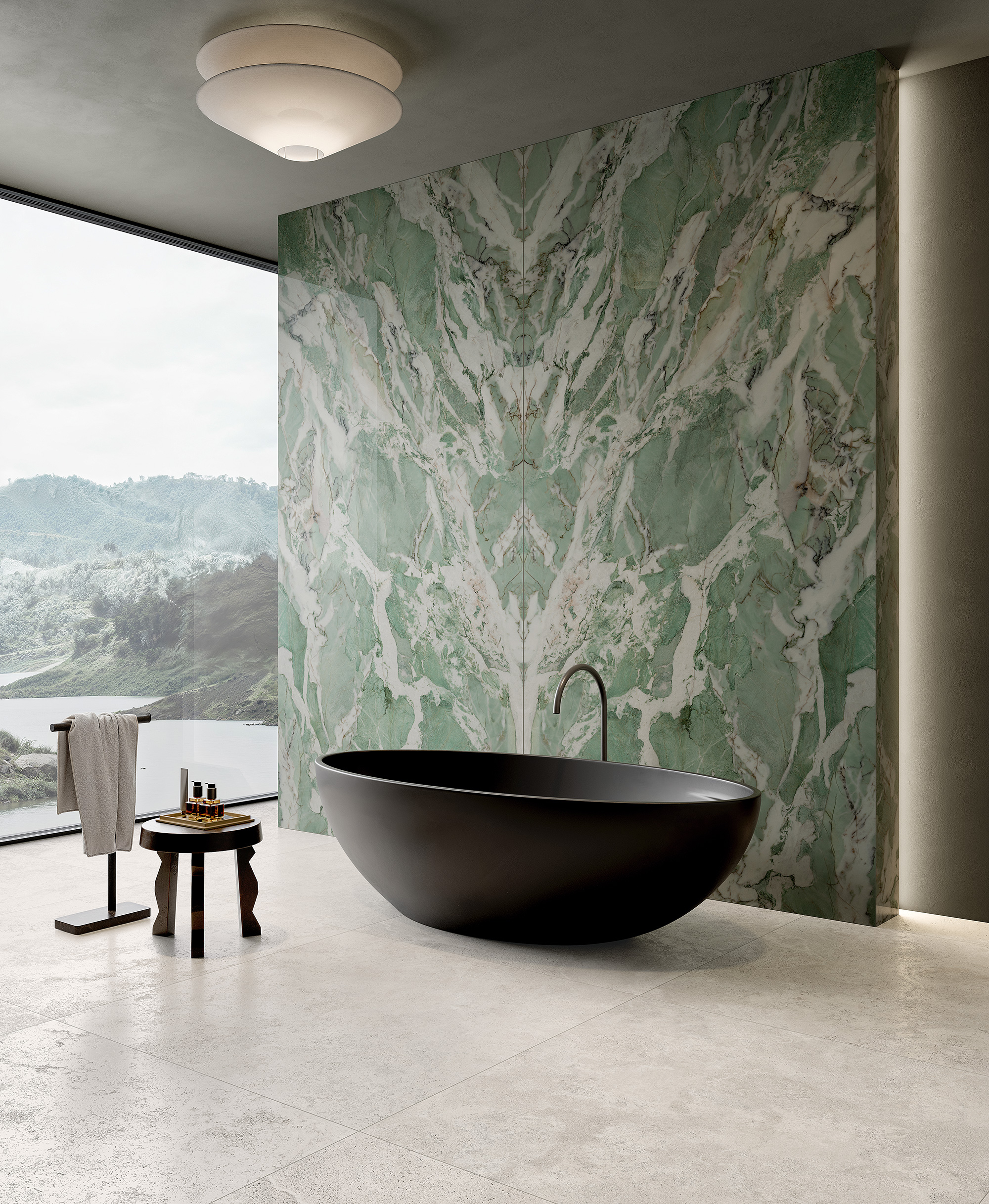 Fondovalle Tiffany Green | Porselen Mutfak Tezgahı