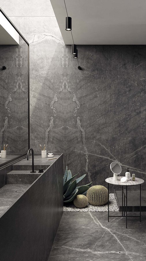 Infinity Atlantis Grey 12mm Porselen Tezgah