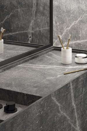 Infinity Atlantis Grey 12mm Porselen Tezgah