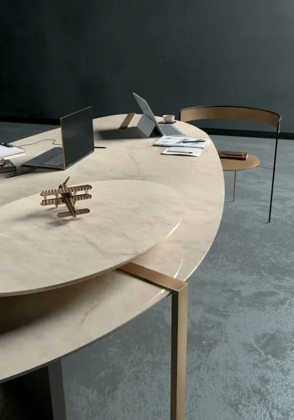 Infinity Crystal Amber 12mm Porselen Tezgah