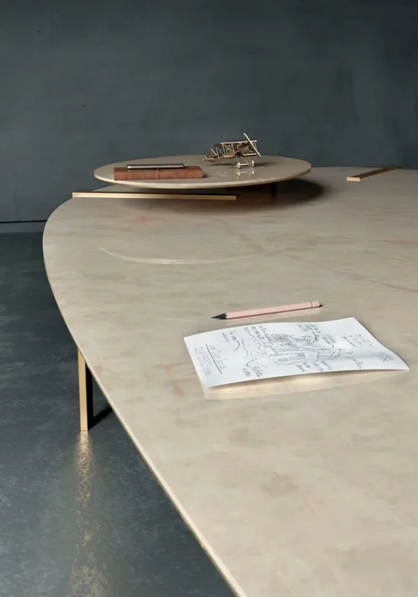 Infinity Crystal Amber 12mm Porselen Tezgah