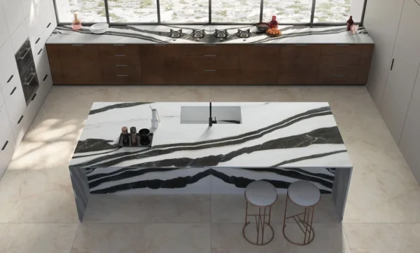 Infinity Panda White 12mm Porselen Tezgah