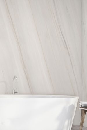 Lamar Bianco Lasa Porselen Tezgah