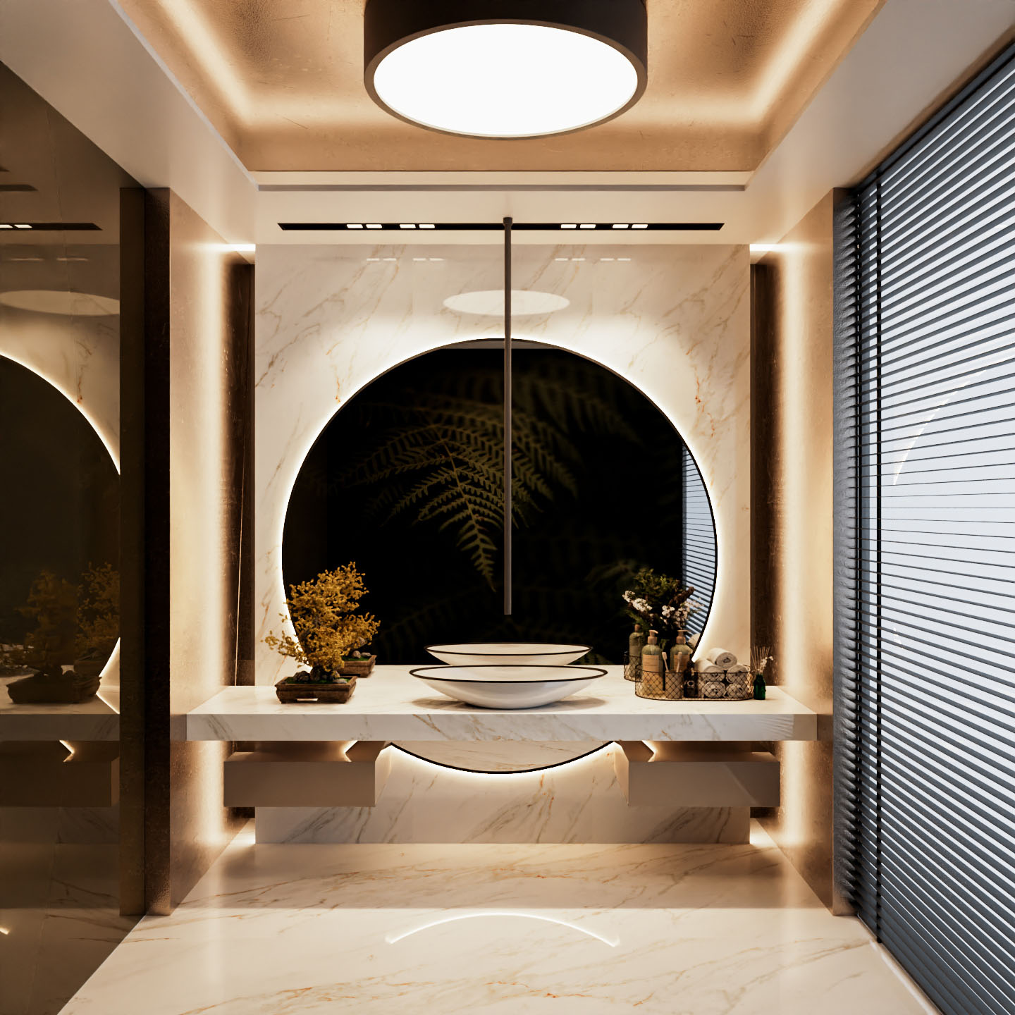 Lamar Calacatta Borghini Porselen Tezgah