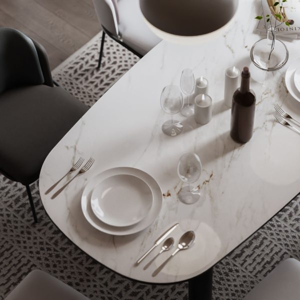 Lamar Calacatta Borghini Porselen Tezgah