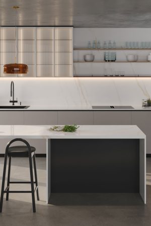 Lamar Calacatta Derma Porselen Tezgah