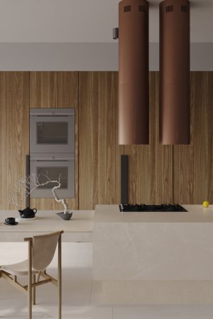 Lamar Crema Nova Porselen Tezgah