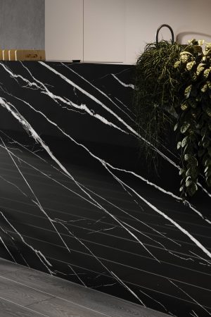 Lamar Marquina Venato Porselen Tezgah