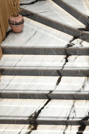 Lamar Panda White Porselen Tezgah