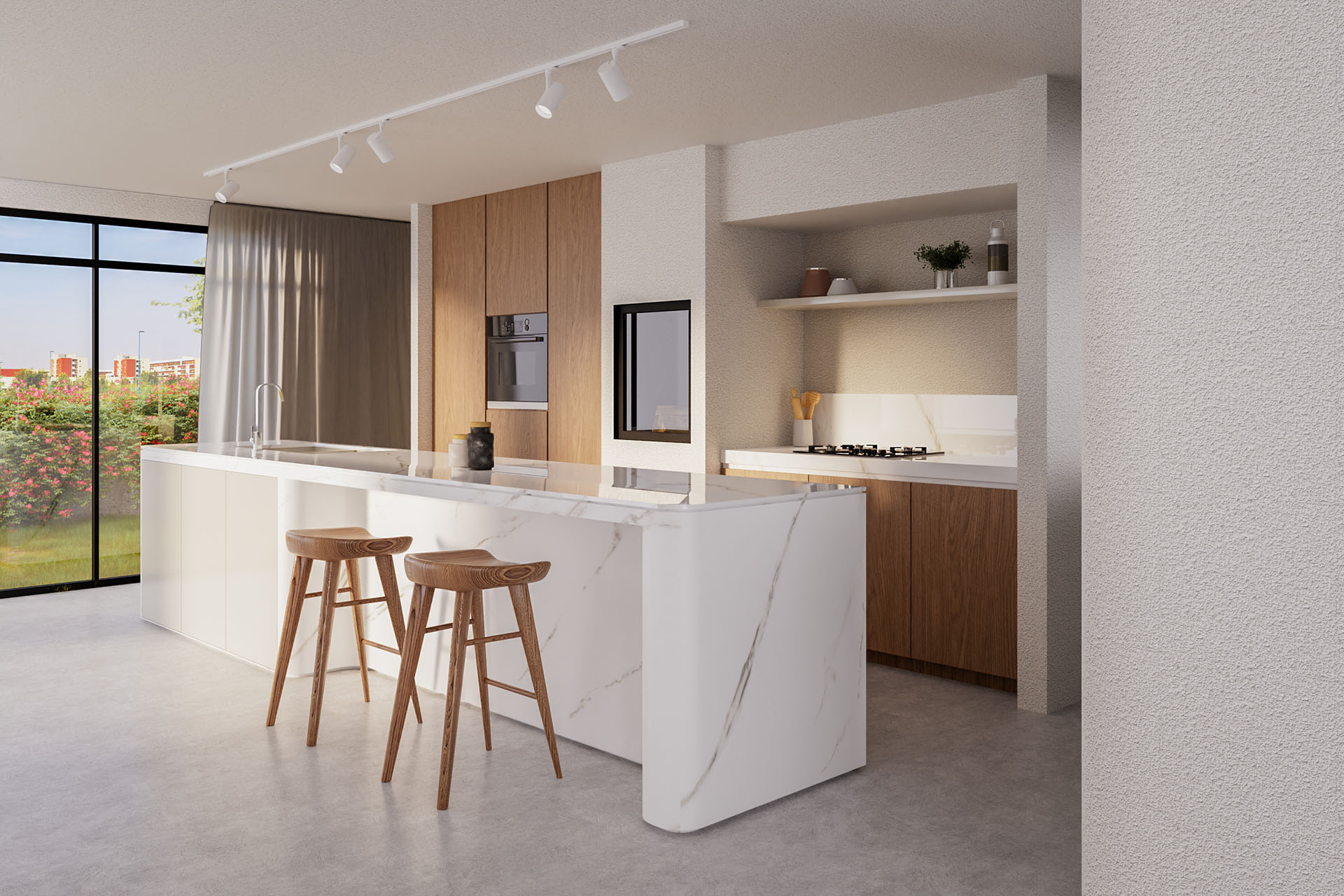 Lamar Rome Porselen Tezgah