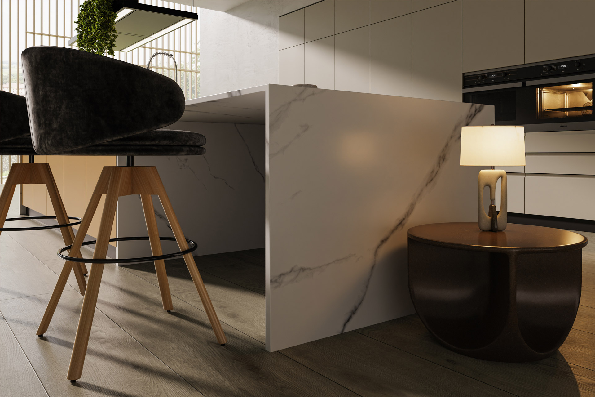 Lamar Rome Porselen Tezgah