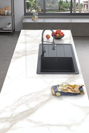 Lamar Statuario Elite Porselen Tezgah