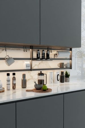 Lamar Statuario Elite Porselen Tezgah