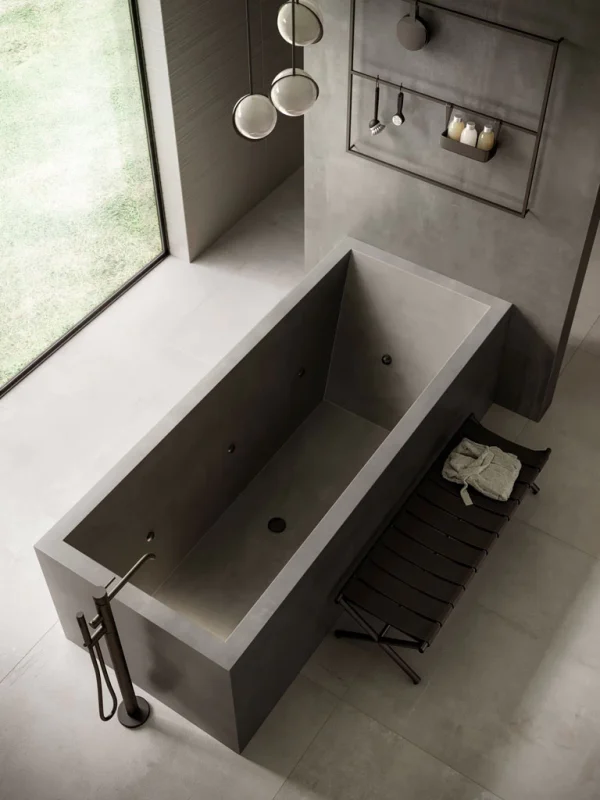 Atlas Plan Boost Smoke, Atlas Plan porselen tezgah, Atlas Plan 12mm, İtalyan porselen tezgah, Boost Smoke fiyat, Ecesoy Atlas Plan, yanmaz duman grisi tezgah