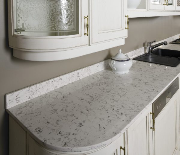 Belenco Antique White 20mm Kuvars Tezgah