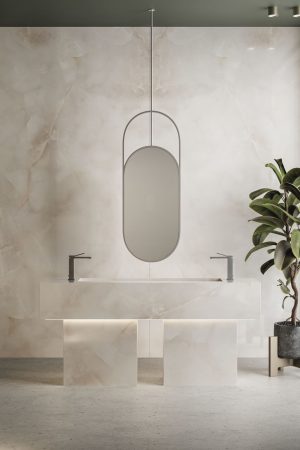 Lapidura Alabastro Beige 12mm Porselen Tezgah