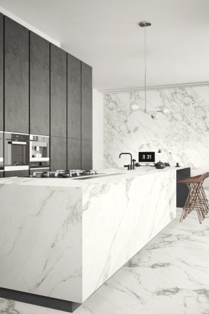 Lapidura Arabescato 12mm Porselen Tezgah