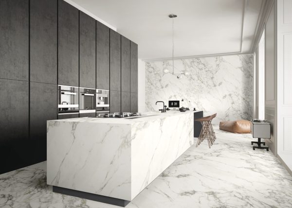 Lapidura Arabescato 12mm Porselen Tezgah