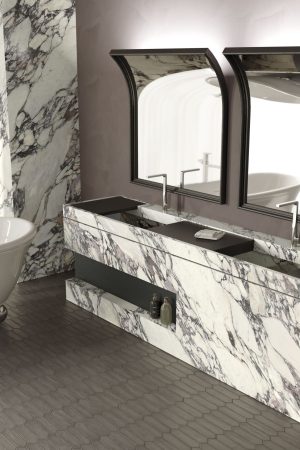 Lapidura Arabescato Viola 12mm Porselen Tezgah