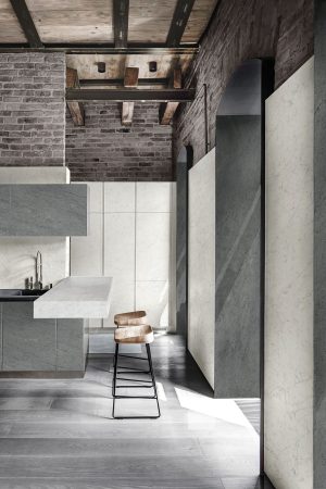 Lapidura Basaltina Grigia 12mm Porselen Tezgah