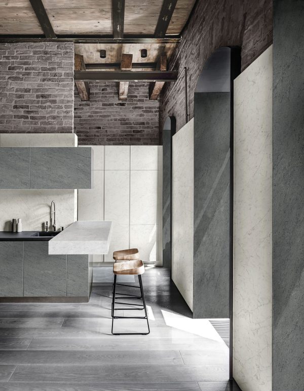 Lapidura Basaltina Grigia 12mm Porselen Tezgah