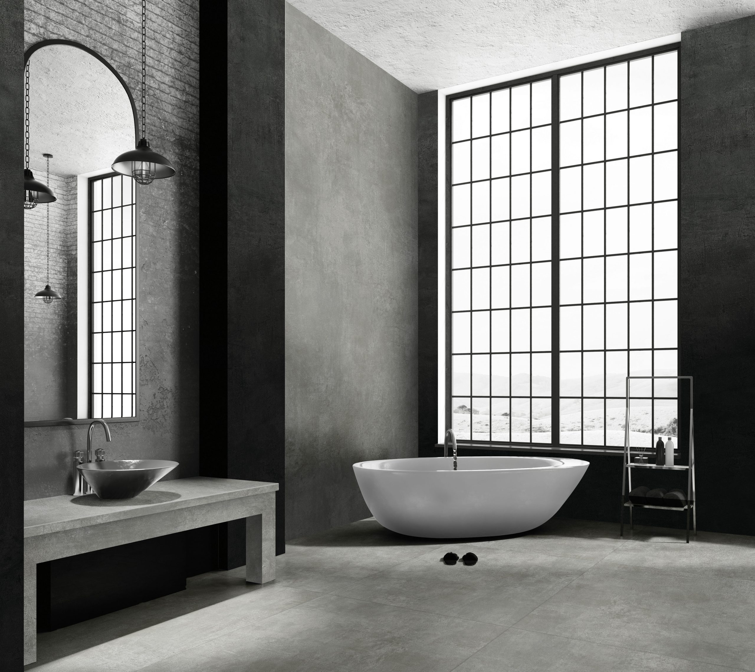 Lapidura Boulevard Grey 12mm Porselen Tezgah