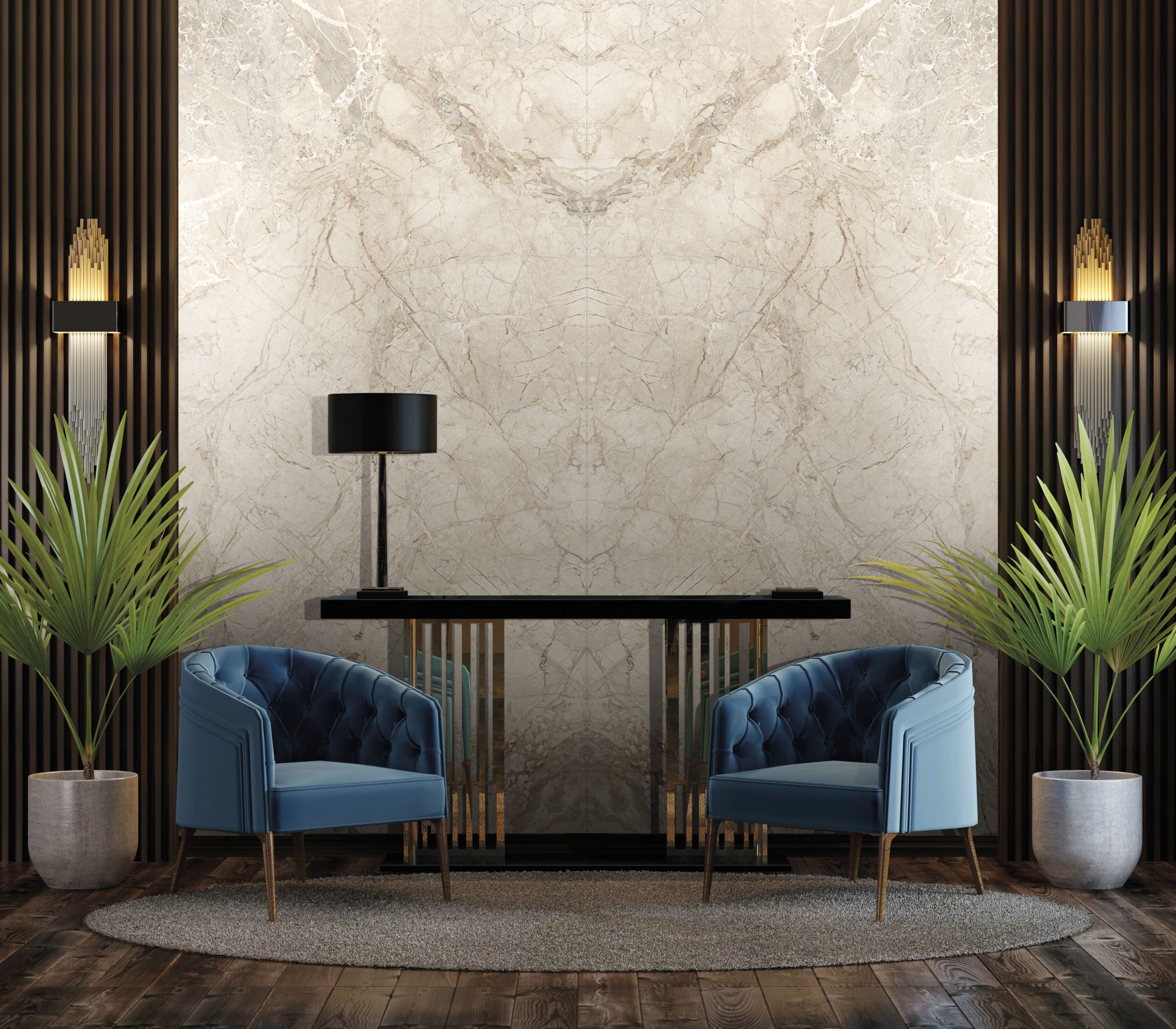 Lapidura Breccia Reale 12mm Porselen Tezgah