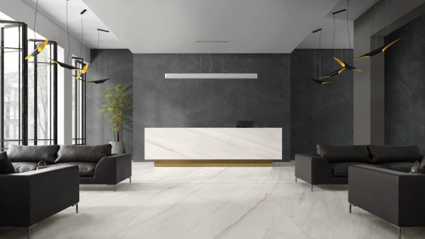 Lapidura Lasa White 12mm Porselen Tezgah