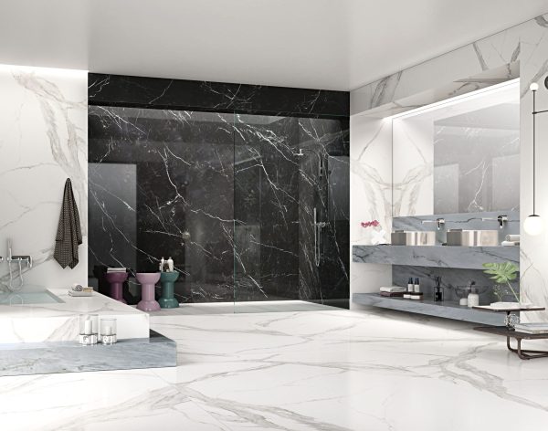 Lapidura Statuario 12mm Porselen Tezgah