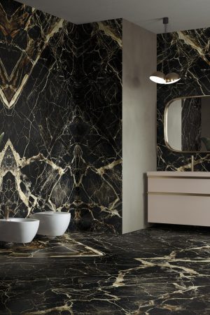 Lapidura Caravaggio Gold 12mm Porselen Tezgah
