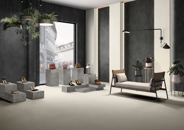 Lapidura Cement Anthracite 12mm Porselen Tezgah