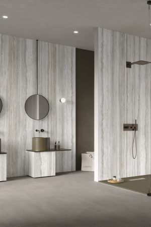 Lapidura Heaven Travertino Taupe 12mm Porselen Tezgah