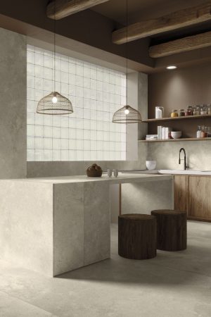 Lapidura Leccese Stone Beige 12mm Porselen Tezgah