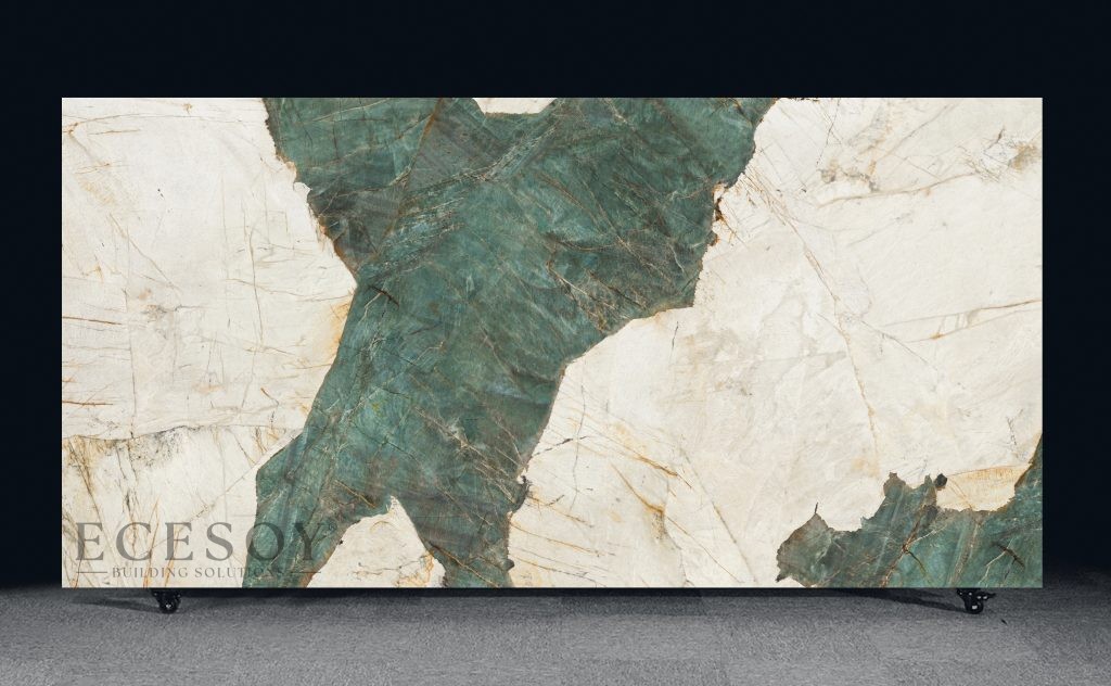 Lapidura Stone Aqua | Porselen Mutfak Tezgahı