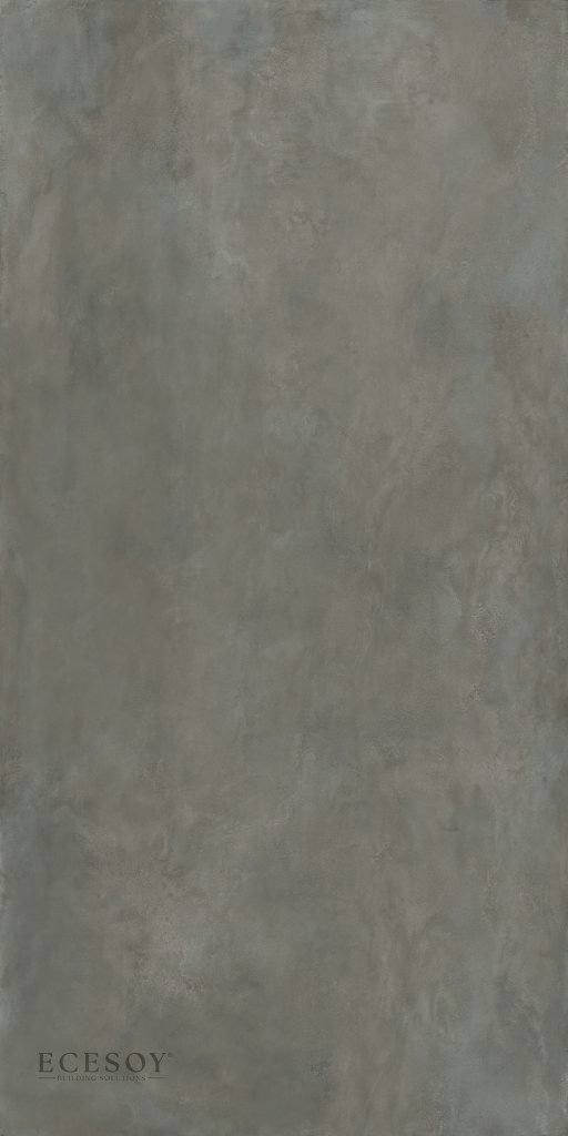 Lapidura Stone Cement Dark Gray | Porselen Mutfak Tezgahı