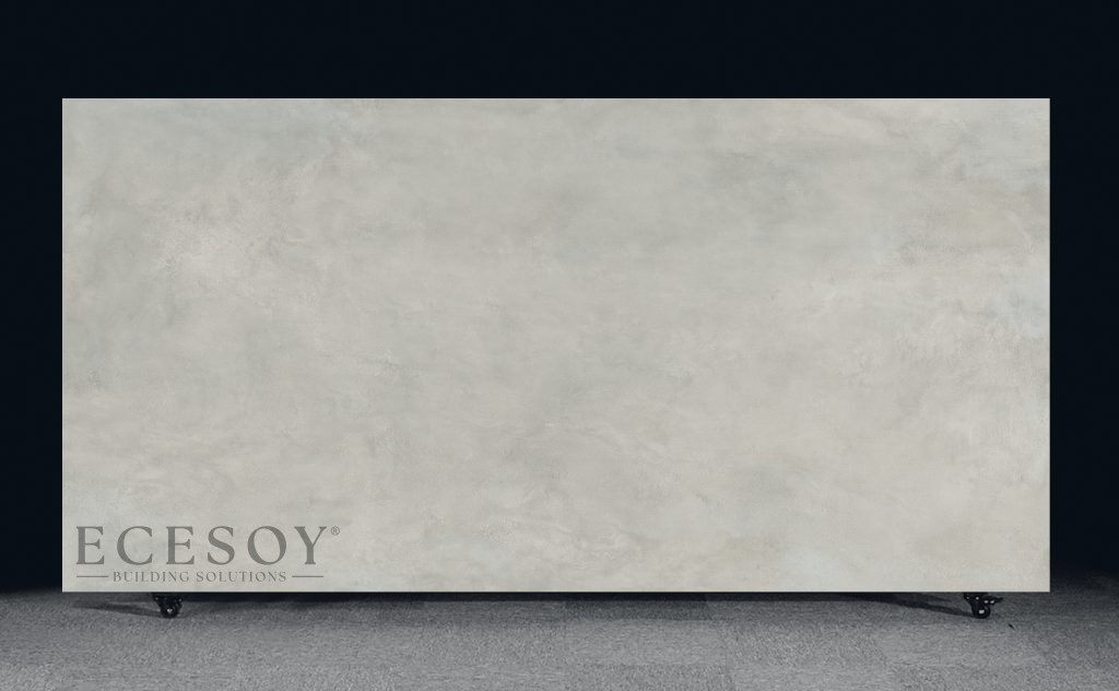 Lapidura Stone Cement Light Gray | Porselen Mutfak Tezgahı